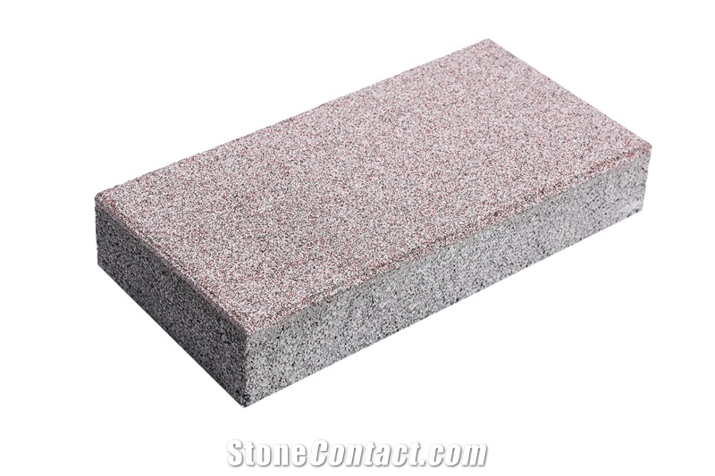 Sandbased Water Permeable Paver-Agate Red 2 Pavement
