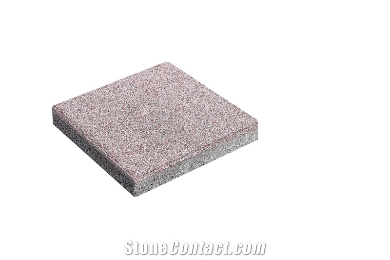Sandbased Water Permeable Paver-Agate Red 2 Pavement