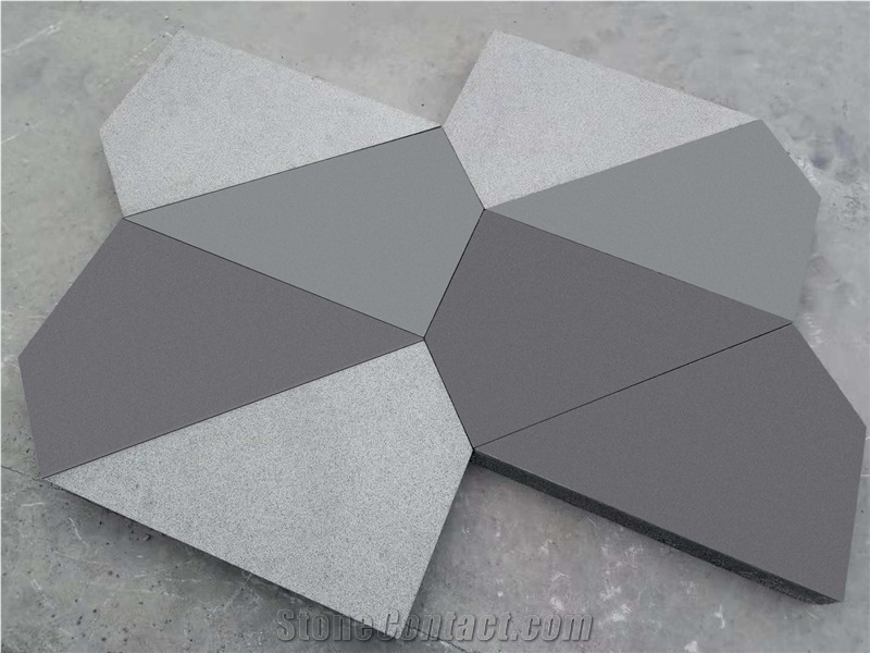 Sandbased Water Permeable Paver-Color Pattern Pavement