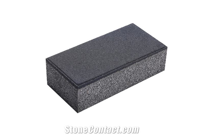 Sandbased Water Permeable Paver-Dark Grey Pavement