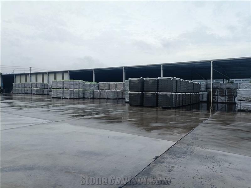 Sandbased Water Permeable Paver-Dark Grey Pavement