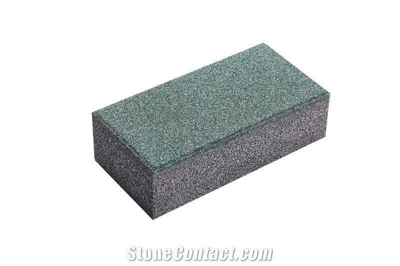 Sandbased Water Permeable Paver-Emerald Green Pavement