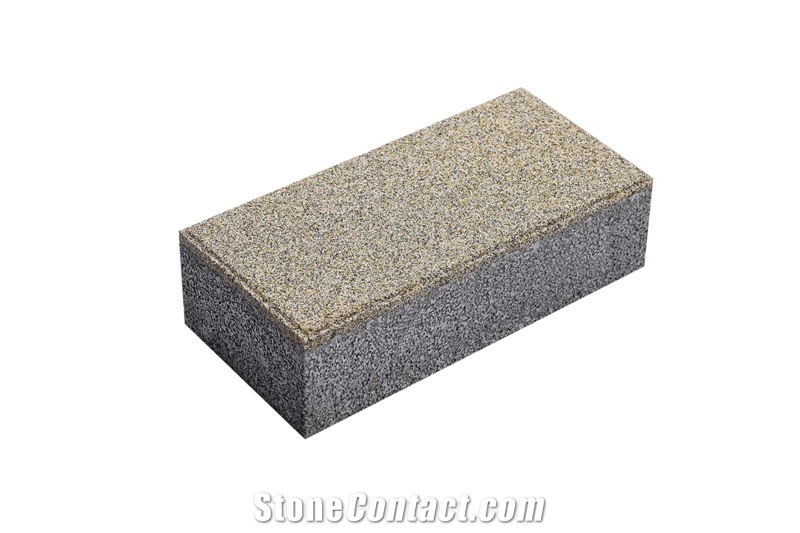 Sandbased Water Permeable Paver-Gold Hemp Pavement