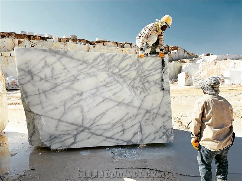 Kocar White Marble Blocks
