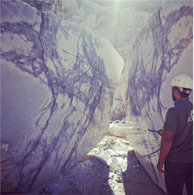 Milas Lilac Marble Blocks