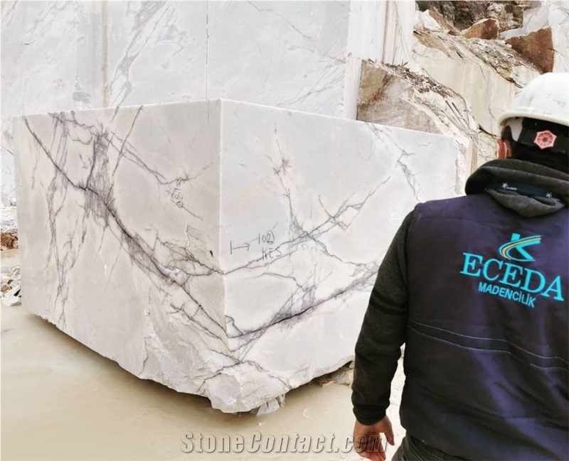 Milas Lilac Marble Blocks