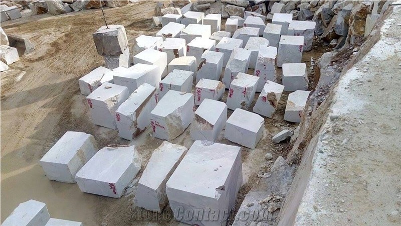 Milas Sedef White Marble Blocks
