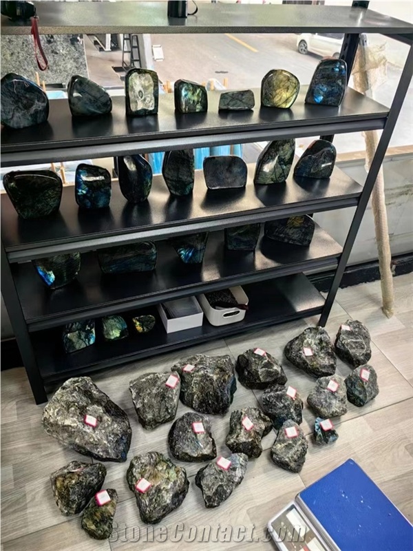 Labradorite Blue Lemurian Blue Stone Boulders