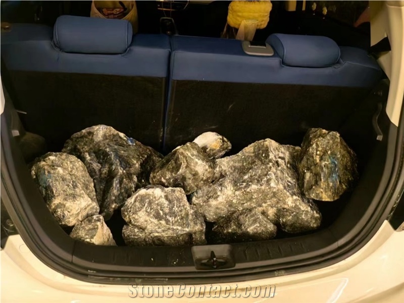 Labradorite Blue Lemurian Blue Stone Boulders