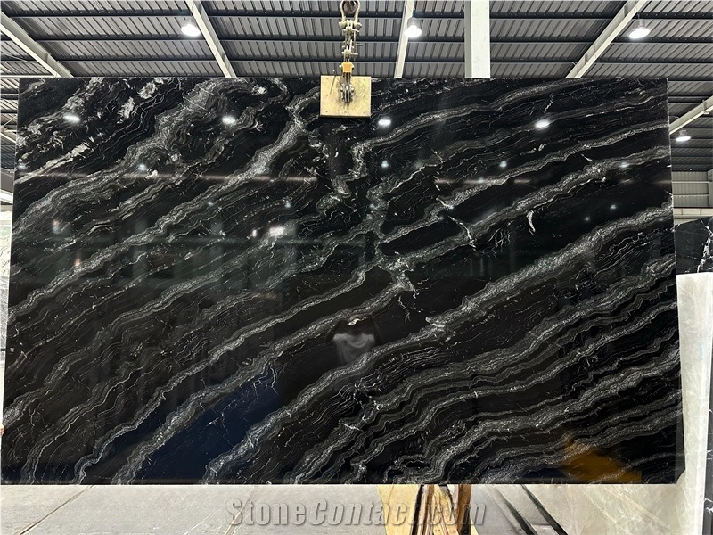 Preto Agata Granite Slabs