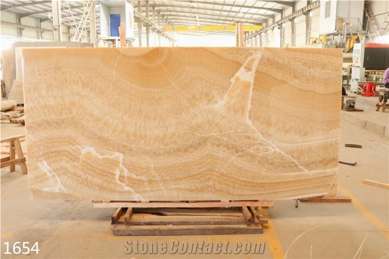 China Honey Onyx Slabs