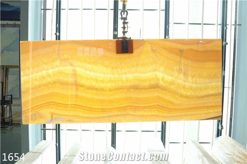 China Honey Onyx Slabs