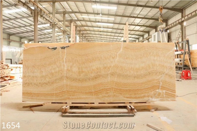 China Honey Onyx Slabs