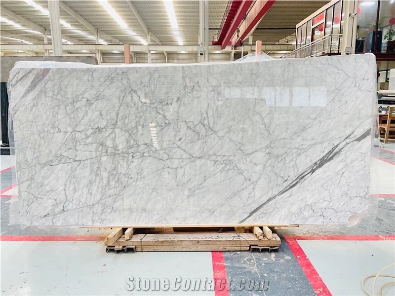 Statuario Marble Slabs Marmol Blanco Carrara White Stone from