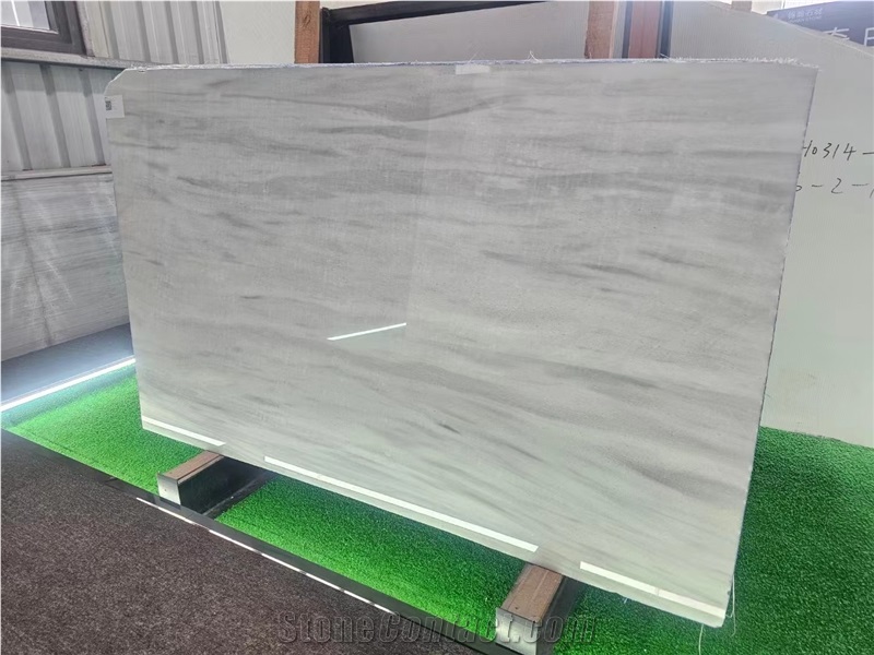 Venato White Marble Slabs China Bianco Clouds Floor Use