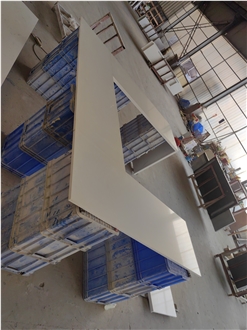 4024 Crystal White Stone Artificial Stone Countertop