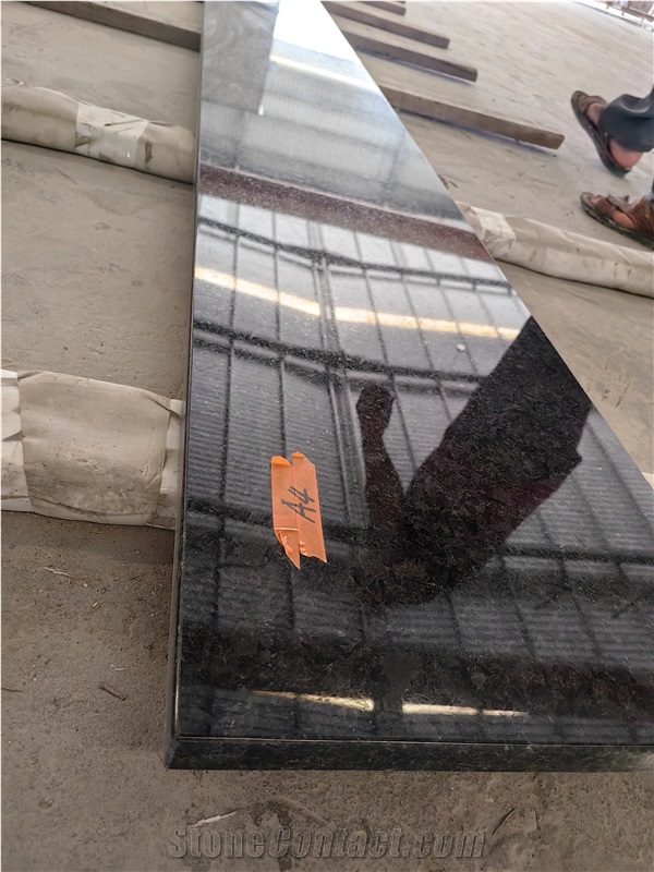 Goldtop Angola Black Granite  Wall Tiles
