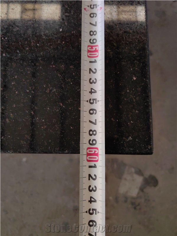 Goldtop Black Galaxy Granite  Tiles