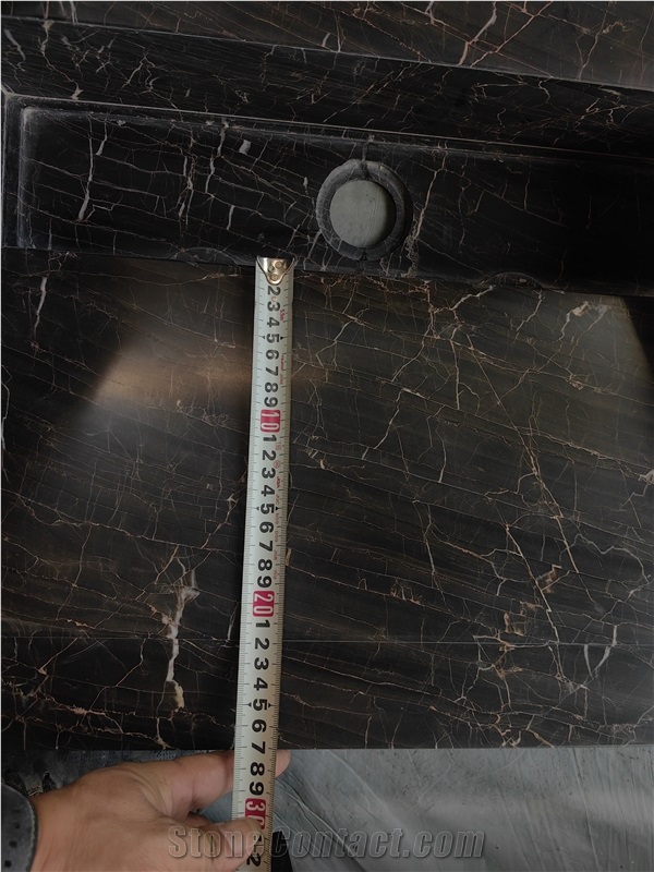 GOLDTOP Brown European Network Marble Vanity Tops