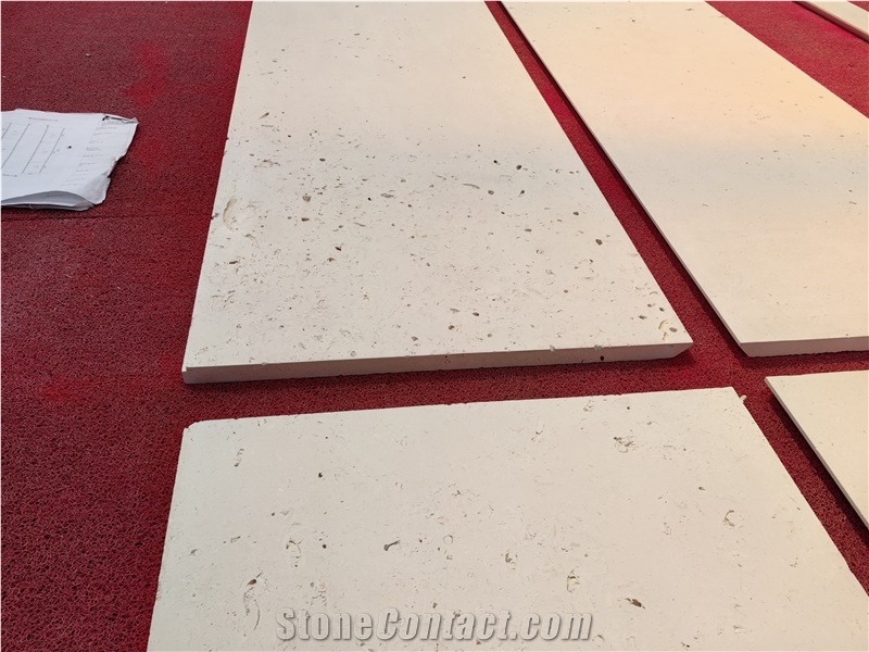 Goldtop Ivory White Cheese Limestone Tiles