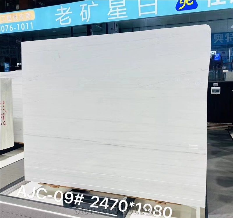 Bianco Dolomite Super White Marble Slabs