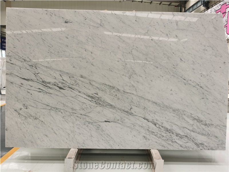 Bianco Carrara White Marble Slabs
