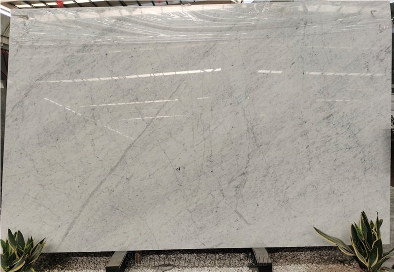 Bianco Carrara White Marble Slabs