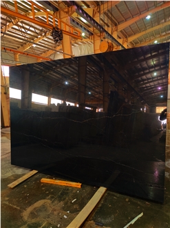 Royal Black Marble Slabs