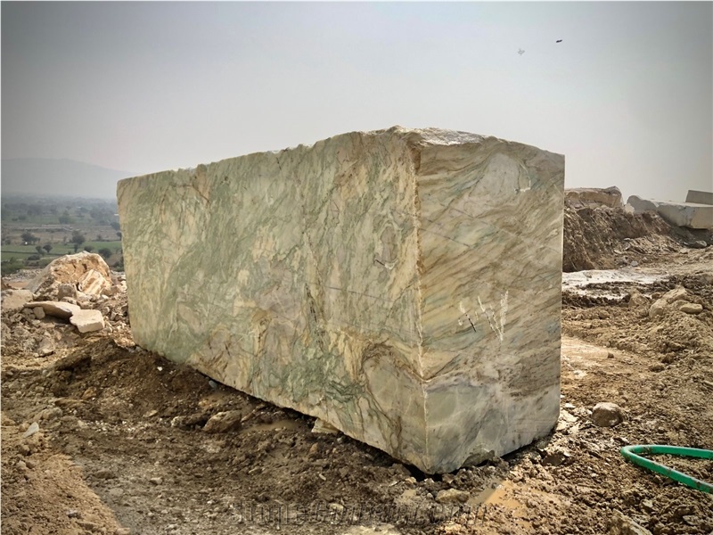 Komo Green Marble Blocks