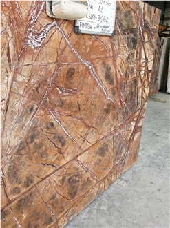 Rainforest Brown - Bidasar Brown Marble Slabs