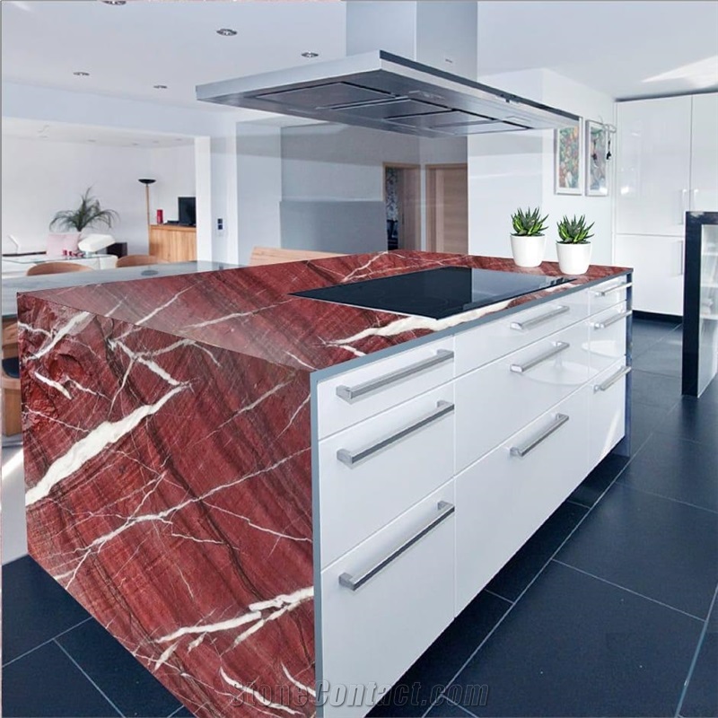 Red Flamingo Marble Slabs