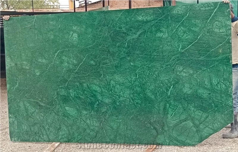 Verde Guatemala Green Marble Slabs, Tiles