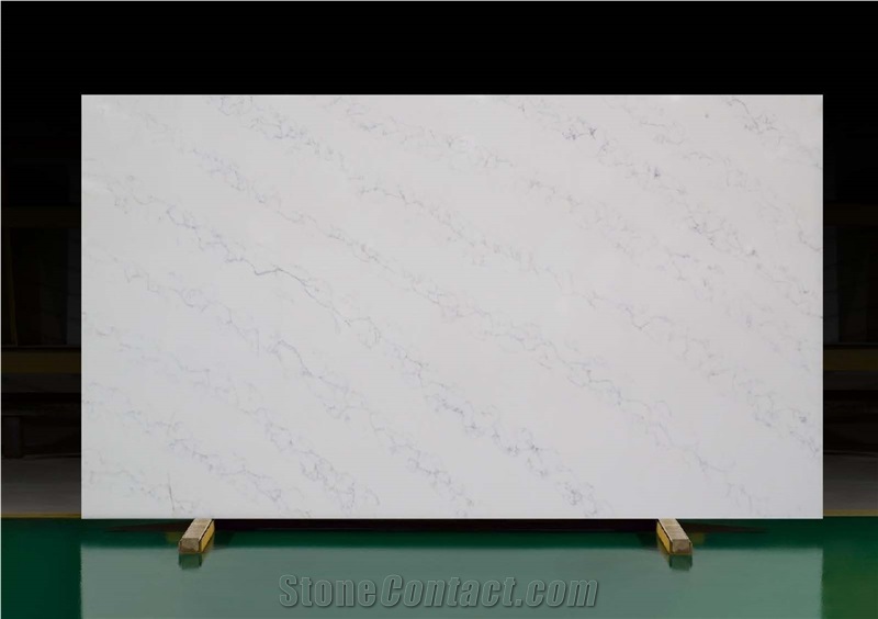 AQ4472 Aro White Quartz Slabs