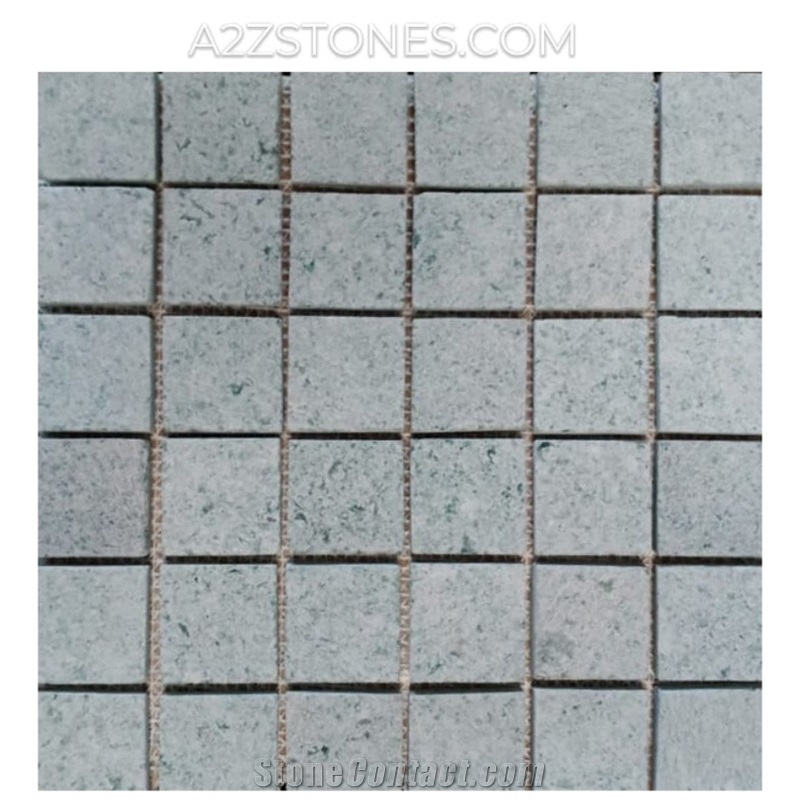 Green Sukabumi Quartzite Pool Tiles   Pool Parapets