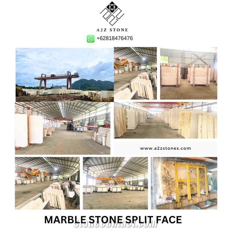 Split Face Marble Wall Tiles