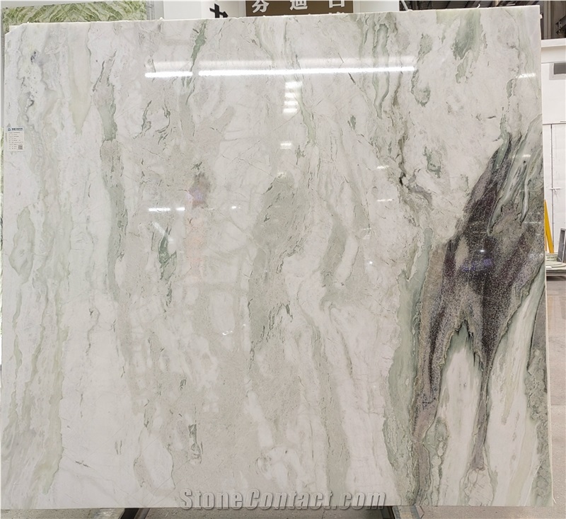 China Luxury Marble FENDI WHITE  Slabs Tiles