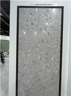 Alanya Ceppo Gray Terrazzo Slabs