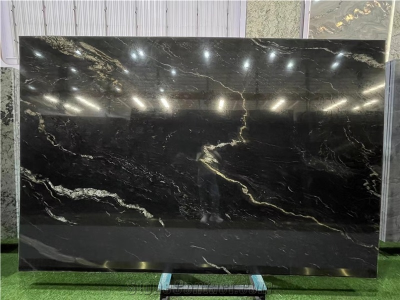 High Quality Cosmic Black Slabs For Interior Use