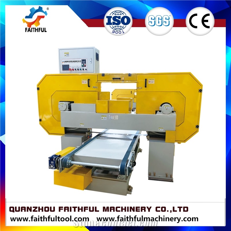 MARBLE/GRANITE PAIRS OF CUTAWAY MACHINES (DOUBLE BELTS TYPE)