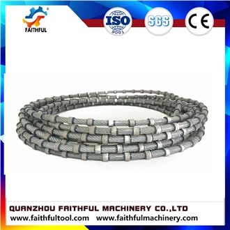 Diamond Wire For Squaring Or Profiling