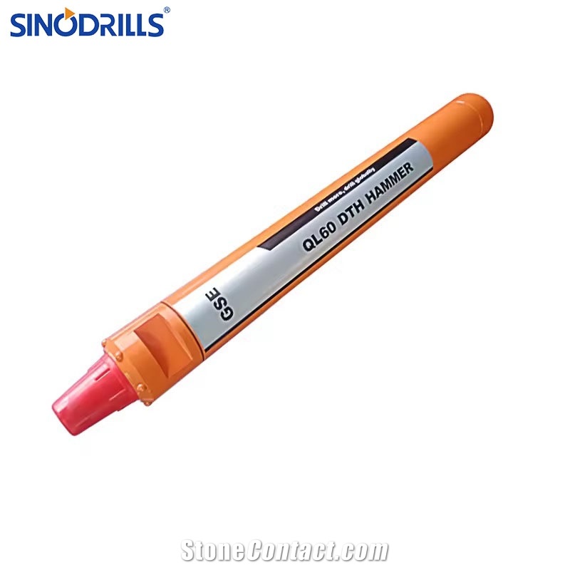 Sinodrills 6 Inches QL60 DTH Hammer For Quarry Drill