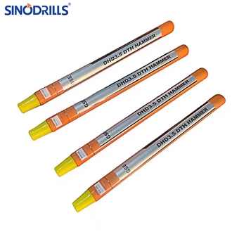 SINODRILLS DHD3.5 DTH Hammer For Quarrying