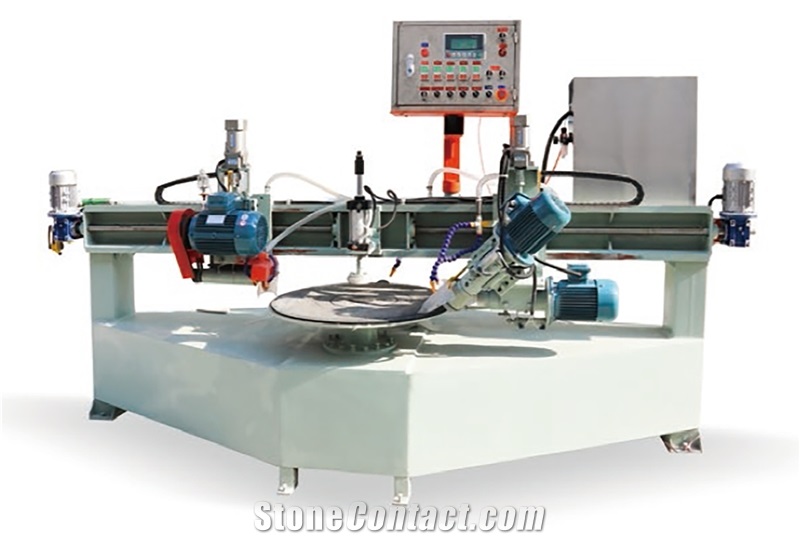 Round Table Top Cutting, Profiling And Grinding All In Ones Machine