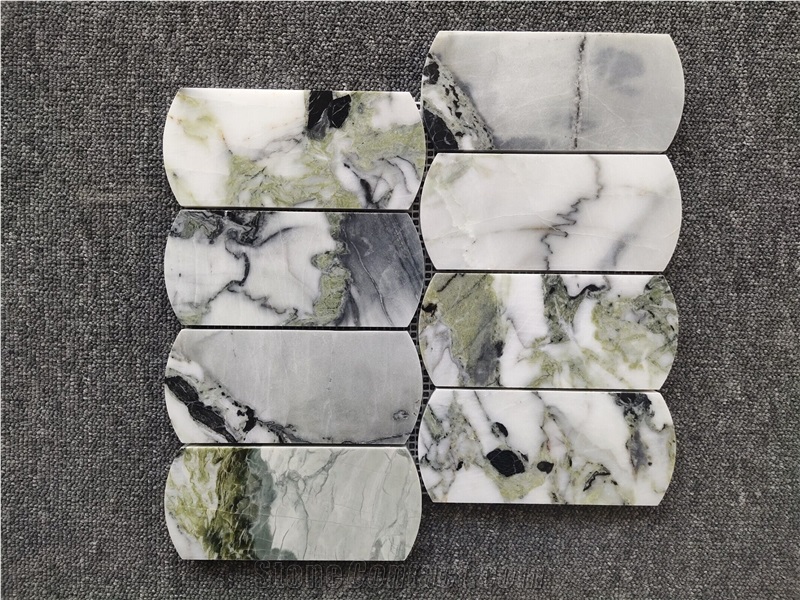 Jade Marble Mosaic Tiles