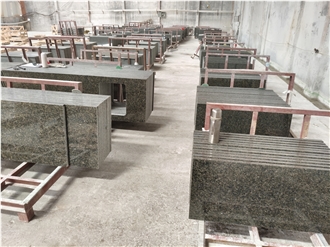 Verde Uba Tuba Granite Countertops Polished