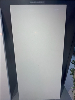 Terrazzo Limestone - Sandy White Limestone Slabs And Tiles