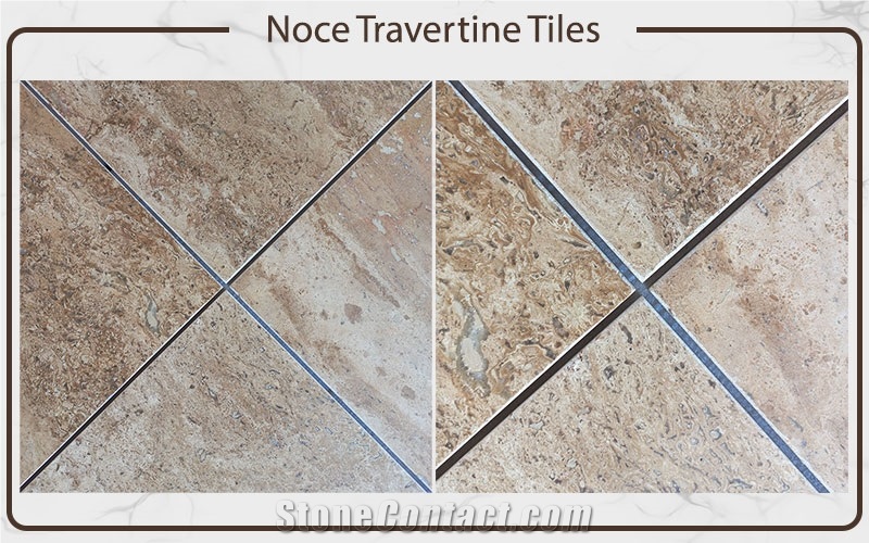 Noce Travertine Tiles