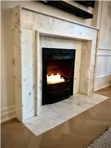 Fireplace Surround 2 Cm Statuarietto Marble Honed