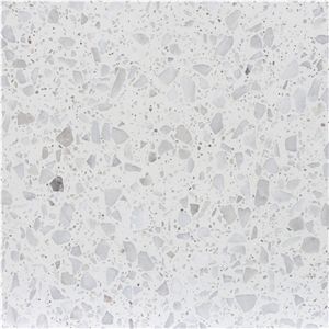 High Performance Inorganic Terrazzo White Series