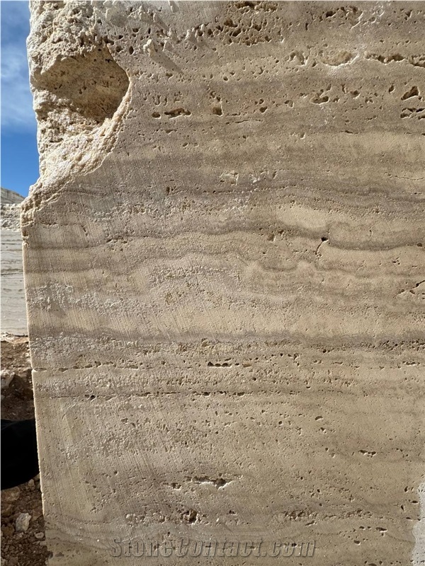 Classic Beige Travertine Blocks